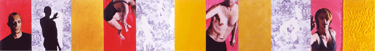 Portraits of 4 dancers including self-portrait